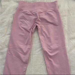 DFYNE Girls' Light Pink Active Leggings